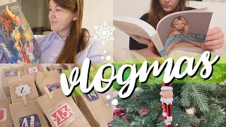 Да, это VLOGMAS! #1🎄🎅делаю адвент, иду на концерт и рассказываю про Новогодние традиции