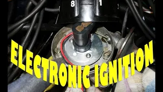 Daimler V8 - Renew coil, electronic ignition and HT leads (video with English subtitles)