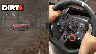 Ford escort RS | DIRT 4 gameplay | Logitech G29 steering wheel