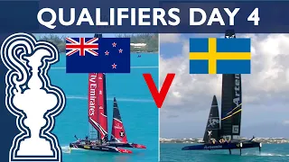 35th America's Cup LV Qualifiers Race 1 NZL vs. SWE | AMERICA'S CUP