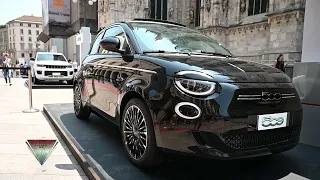 2023 Fiat 500C La Prima by Bocelli Interior and Exterior MIMO 2022 Milano Duomo