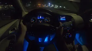 Night POV - Cruise In A Manual Ford Focus