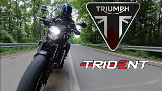 2024 TRIUMPH Trident 660 - 360 Ride - HQ Exhaust Sound