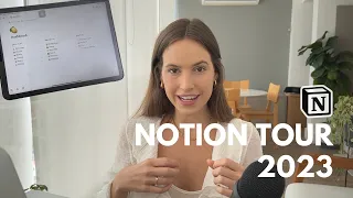 Tour pelo meu notion (2023) | Pessoal, profissional, leituras, hábitos… tudo!