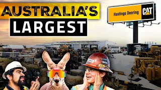 The BIGGEST CAT Dealer Down Under | Hastings Deering