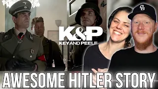 COUPLE React to Key & Peele - Awesome Hitler Story | OB DAVE REACTS