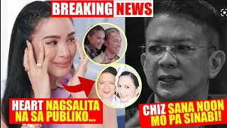 OFFICIAL NA! HEART EVANGELISTA AT CHIZ ESCUDERO PORMAL NG NAGHIWALAY! AKTRES MAY MENSAHE SA SENADOR