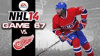 Let's Play NHL 14 - Game 67 vs Detroit Red Wings