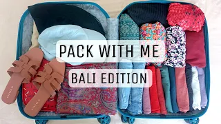 Pack With Me - Bali Edition 2022 | How I Pack for Bali🌴