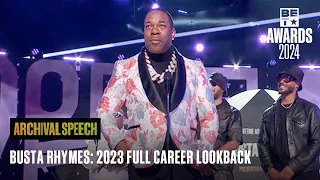 Busta Rhymes Has Always Been For The Culture! | BET Awards '24