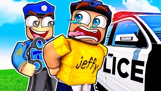 Jeffy GOT ARRESTED in Roblox!