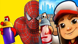 Subway Surfers vs Subway Spider Run Super Hero Android Gameplay
