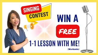 Singing Contest - Win a FREE 1-1 Lesson With Me!