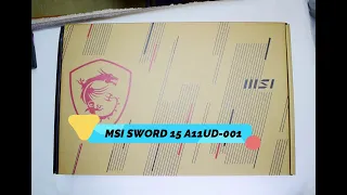 MSI SWORD 15 A11UD 001 Gaming Laptop Disassembly & Upgrade Options