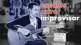 🤨 ¿Qué ESCALA Utilizo para Improvisar en cada ACORDE? 🎸 | Diccionario ESCALAS en PDF