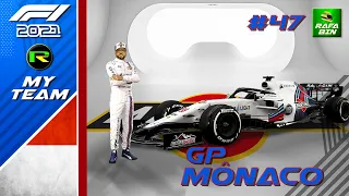 A CORRIDA VAI SER LINDA - F1 2021 MY TEAM GP MÔNACO PARTE #47