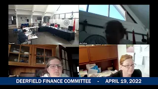 Deerfield Finance Committee - April 19, 2022