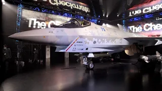 Russia displays Sukhoi 'Checkmate' stealth fighter jet at Dubai Airshow