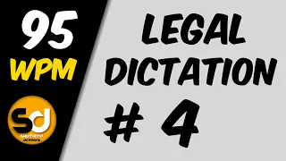 # 4 | 95 wpm | Legal Dictation | Shorthand Dictations