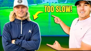 MICAH MORRIS TEACHES ME DRIVER SPEED TRAINING!