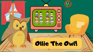 Ollie the Owl Teaches About Cute Animals! #kids