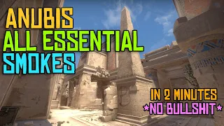 ANUBIS - ALL ESSENTIAL MUST KNOW SMOKES (IN 2 MINS) - 2020