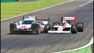 Porsche 919 EVO vs McLaren F1 1988 - Monza