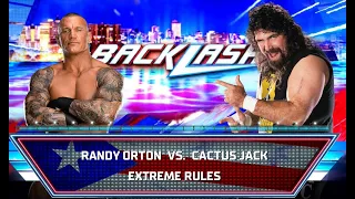 WWE2K24 Randy Orton vs. Cactus Jack - (Backlash 2004)