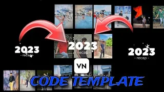 2023 Recap video editing|| vn codes template ideas #vn #vncode #2023 #recap