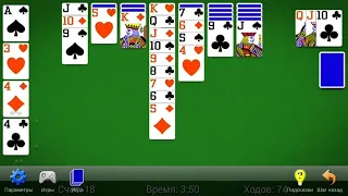 Solitaire (by MobilityWare) - free offline solitaire card game for Android and iOS - gameplay.