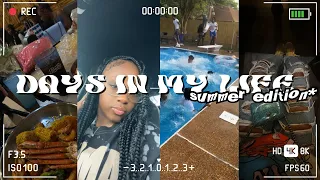 ☆ DAYS IN MY LIFE ☆(self care, hair appointment, pool party, dinner, +more)|| Destiny Ja’Nay