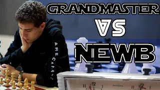 A Grandmaster Plays a Beginner Pt. 2 | Chess Mastery Explained