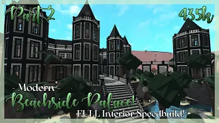 Modern Beachside Palace! (NO LARGE PLOT!) [part 2/3] || int. speedbuild || 435k || lizxrila