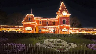 Nighttime at Disneyland - Pirates of the Caribbean, Millennium Falcon & Walkthrough [4K POV]