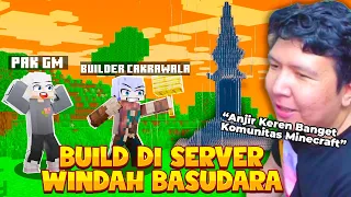 Aku Suruh Builder Cakrawala SMP Build Candi Terkeren di Server @WindahBasudara !