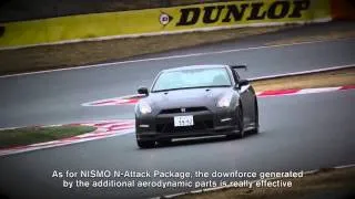 GT R NISMO N Attack Package Tested at Fuji