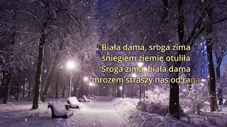 "Biała dama, sroga zima" (MAC klasa 4) karaoke z linią melodyczną