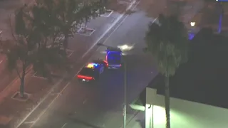 Police Chase: Suspected stolen pickup truck leading LAPD on pursuit