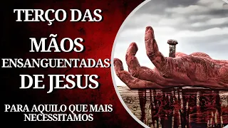 Terço das Mãos Ensanguentadas de Jesus | Para Proteção, Cura e Ajuda Espiritual