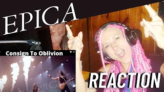 EPICA - Consign To Oblivion (Live at the Zenith) REACTION & ANALYSIS by Vocal Performance Coach