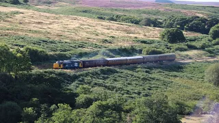 37403 Isle of Mull thrashes through the Yorkshire Moors