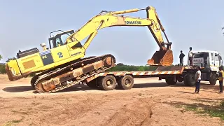 very fast driving |KOMATASU PC300 EXCAVATOR | packing up performance