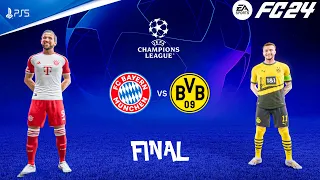 FC 24 - Bayern Munich Vs Borussia Dortmund - UEFA Champions League Final | PS5™ [4K60]