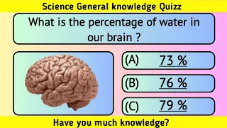 Have you much knowledge? 🧠📚 | 30- Scientific General knowledge questions #gk -01
