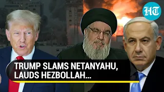 Trump Attacks Israeli PM Netanyahu Over Hamas’ Surprise Attack; Calls Hezbollah ‘Very Smart’