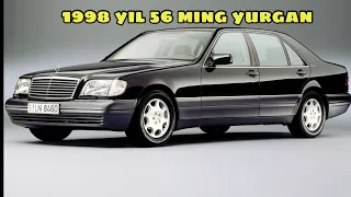 1998 yil Mercedes Benz S class 56 ming yurgan