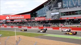 Fan Footage - 2010 GP2 British GP Start