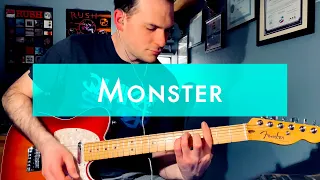 Justin Bieber, Shawn Mendes - Monster (guitar cover + solo)