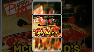 🍕 The Secret McDonald's Pizza You Never Knew Existed 🤫 #shorts  #mcdonalds #pizza