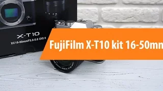 Распаковка FujiFilm X-T10 kit 16-50mm / Unboxing  FujiFilm X-T10 kit 16-50mm